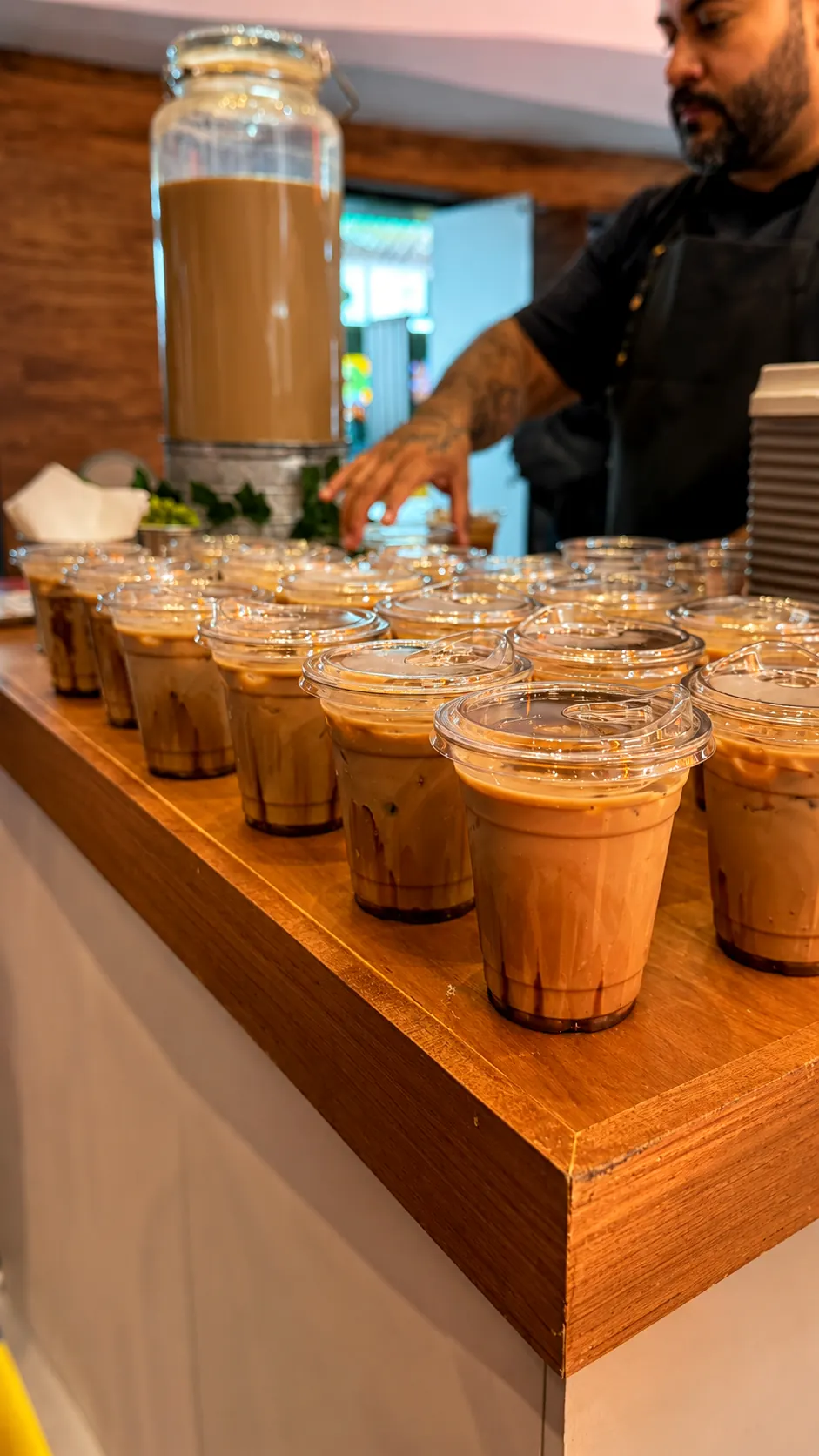 Café frío para expos y congresos