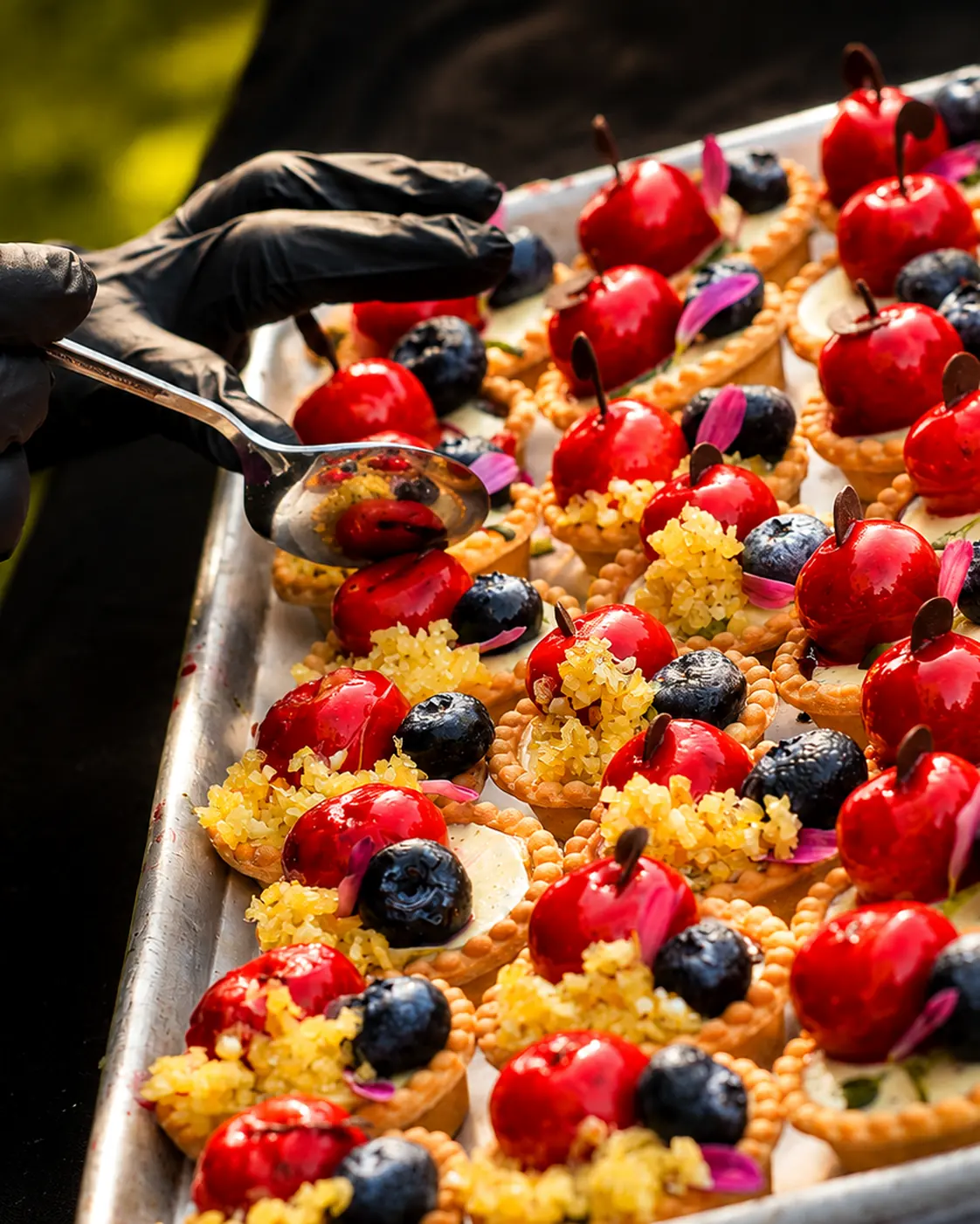 Canapés para eventos corporativos