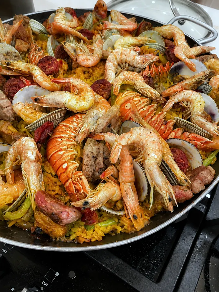 Paella para eventos en Cancún