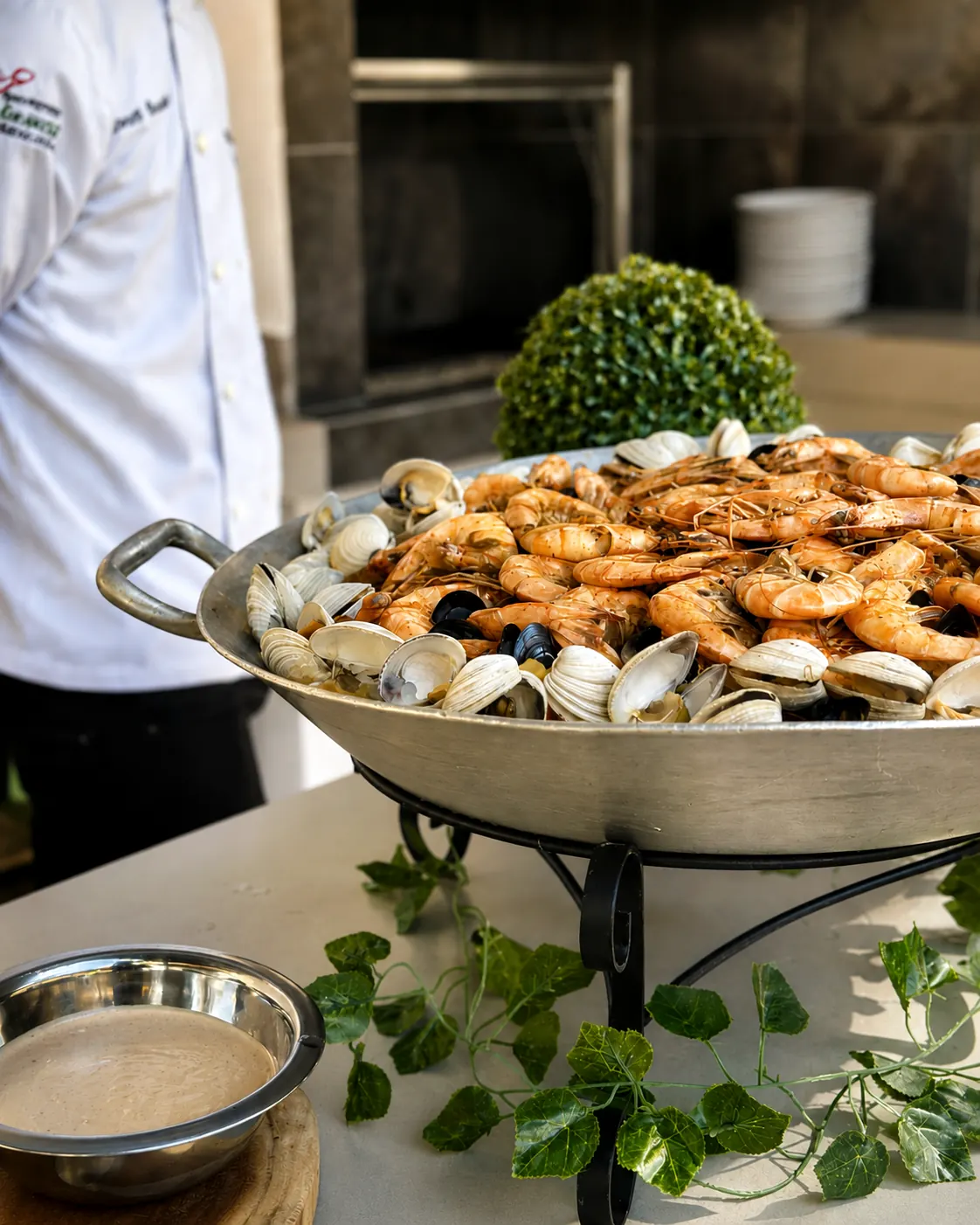 Paella para eventos en Cancún