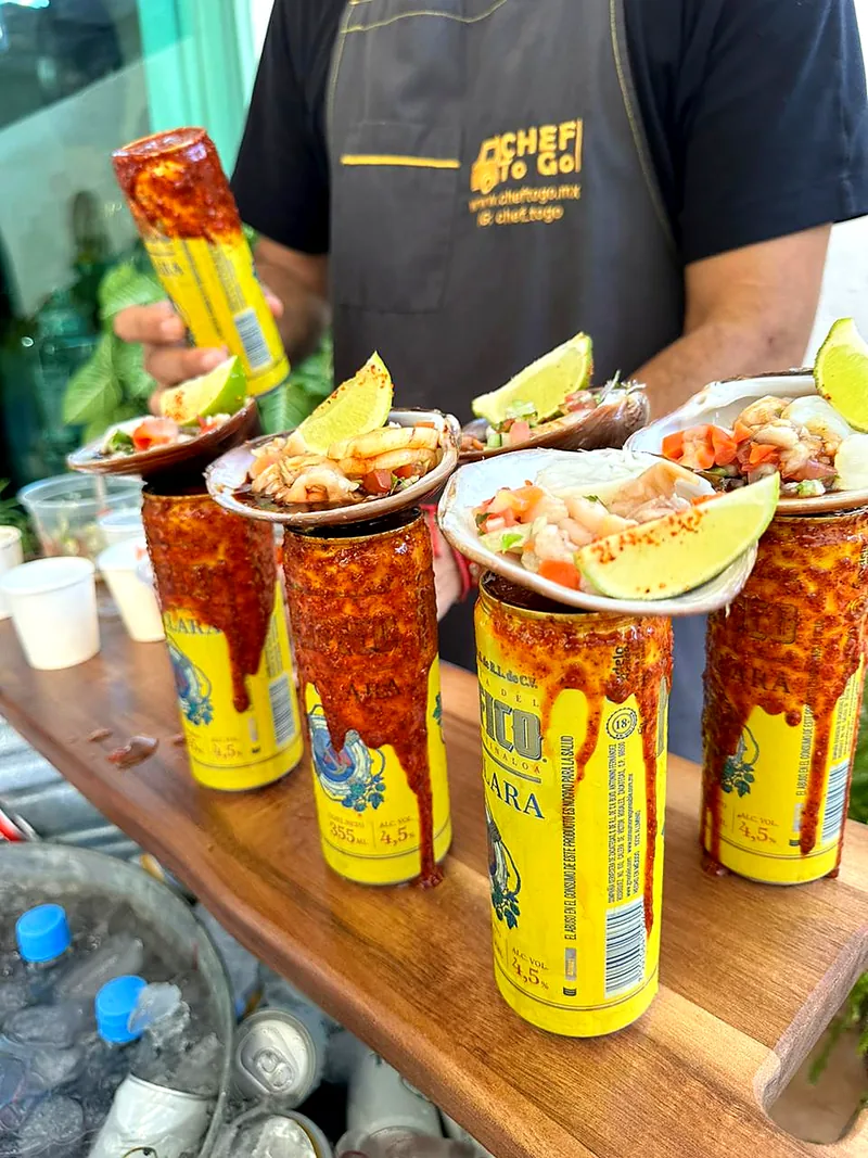 Taquiza de guisados y mariscos en Cancún - ChefToGo
