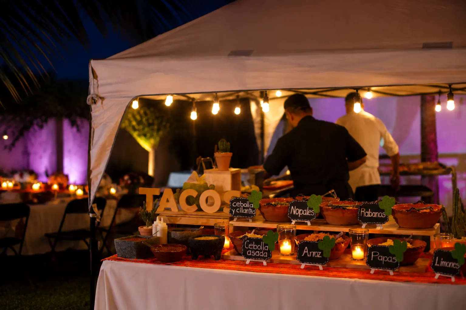 Servicio de tornaboda para bodas y eventos en Cancún