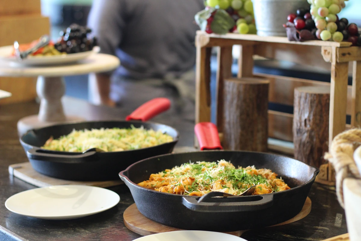 Pastas preparadas para servicio de eventos en Cancún